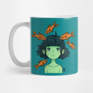 Orange fishes Mug